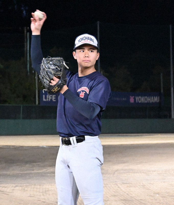 春に駆ける'26センバツ横浜：選手紹介／6 東浜成和投手／堀江修生