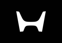 This supplied photo shows the new logo for Honda Motor Co. (Kyodo)