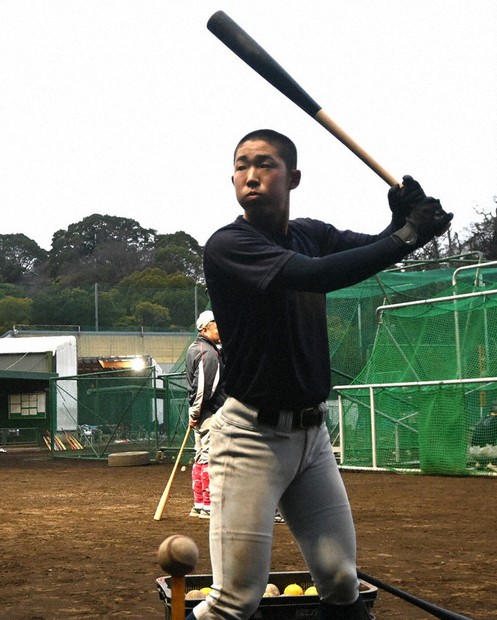 春に駆ける'26センバツ横浜：選手紹介／7 福井那留投手／田島陽翔内