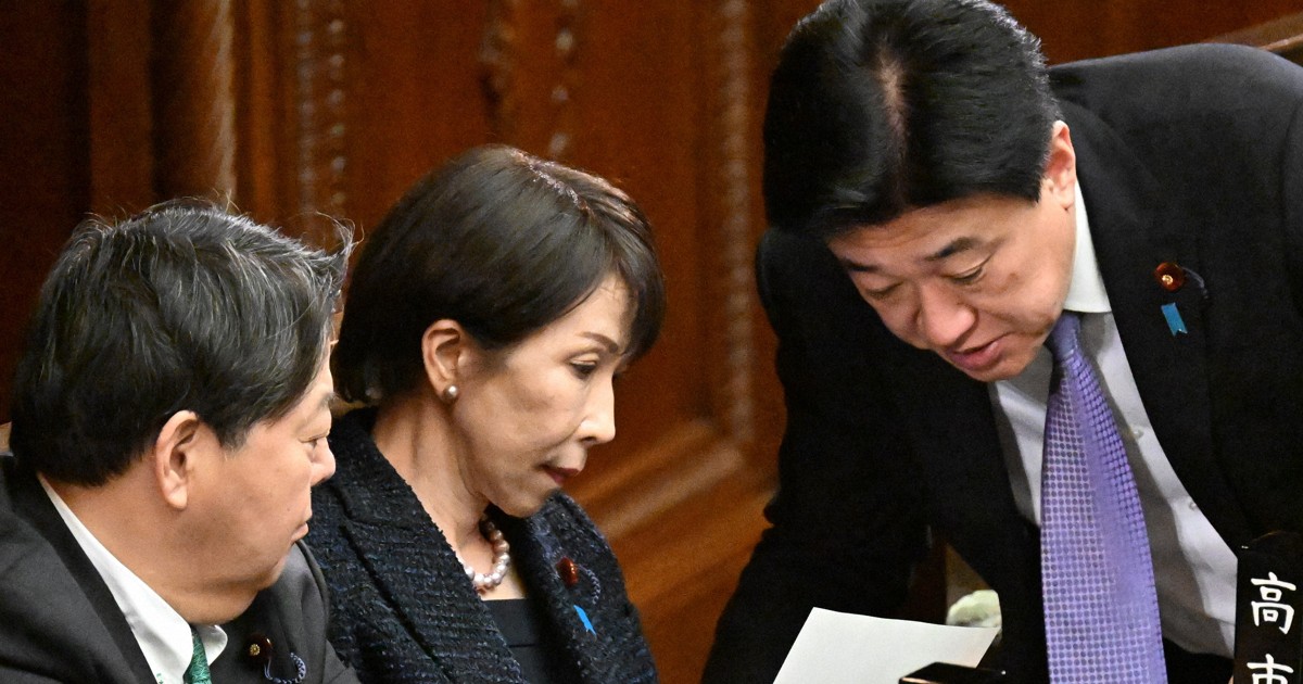 風邪疑いの高市首相は「既に体調回復」　12日食事会は木原氏が代行