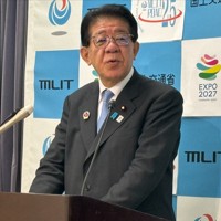 記者会見する金子恭之国土交通相＝東京・霞が関で2026年3月13日午前10時38分、木村敦彦撮影