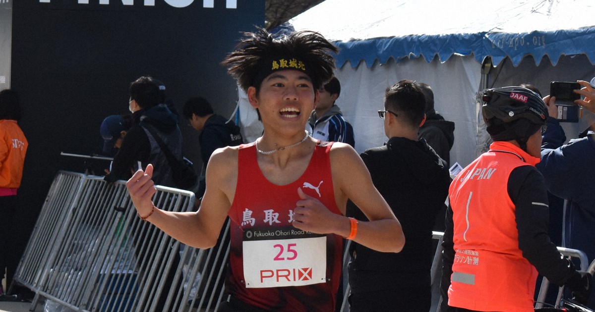 日本新の本田桜二郎選手「さらに上を目指す」　陸上男子1マイル