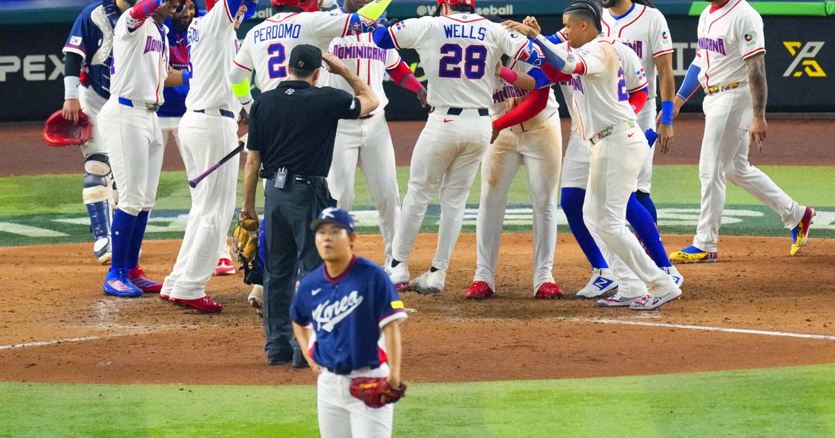 Baseball: Dominican Republic powers past S. Korea into WBC semifinals