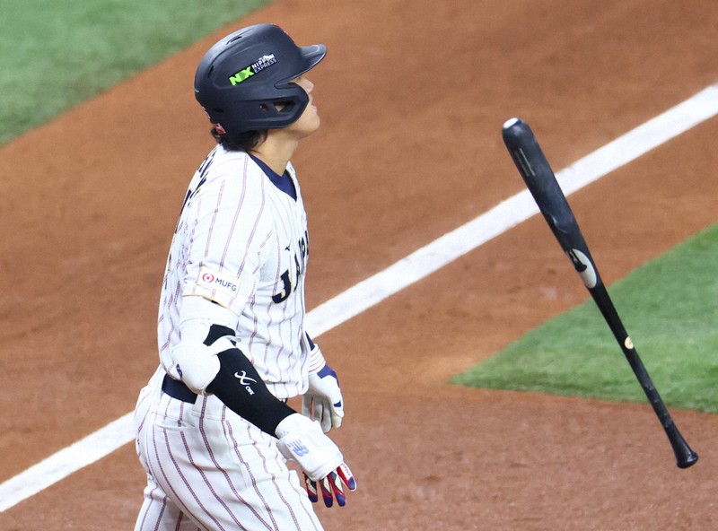 大谷翔平、確信の同点特大ホームラン WBC準々決勝・ベネズエラ戦