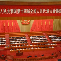 中国で行われた全国人民代表大会の様子＝北京市の人民大会堂で2026年3月5日、畠山哲郎撮影