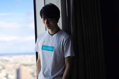 東日本大震災やアイスショーに対する思いを語った羽生結弦さん＝仙台市内で2026年3月10日、貝塚太一撮影