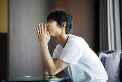東日本大震災への思いなどを語った羽生結弦さん＝仙台市内で2026年3月10日、貝塚太一撮影