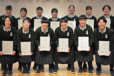 仲間との日々を大切に、新たな世界に旅立つJFAアカデミー今治9期生＝愛媛県今治市で2026年3月17日、松倉展人撮影