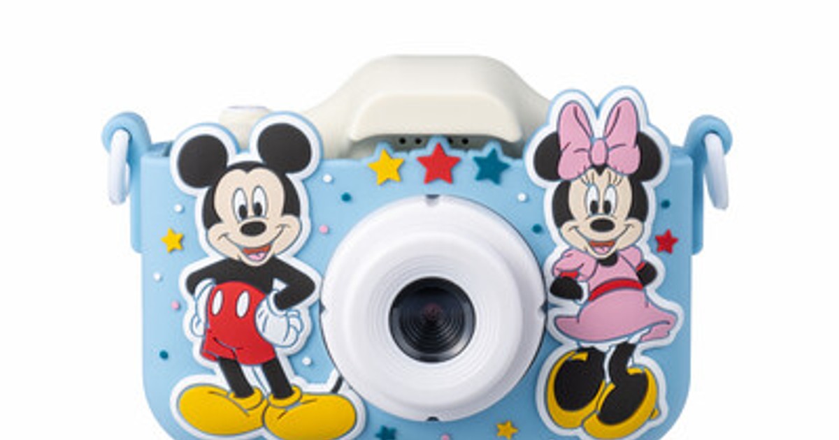 完動品　ミッキーマウス　フィルムカメラ プレスリリース：ディズニー公式ライセンスのキッズカメラ 第一弾