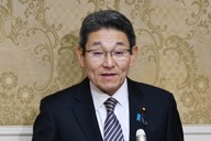 笠浩史氏＝国会内で2024年12月16日午後3時14分、平田明浩撮影