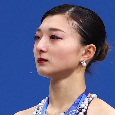 ミラノ・コルティナ五輪　銀メダル　坂本花織 直筆サイン入り　シルクスクリーン 坂本花織が銀メダル フィギュア女子フリー ミラノ・コルティナ冬季五輪
