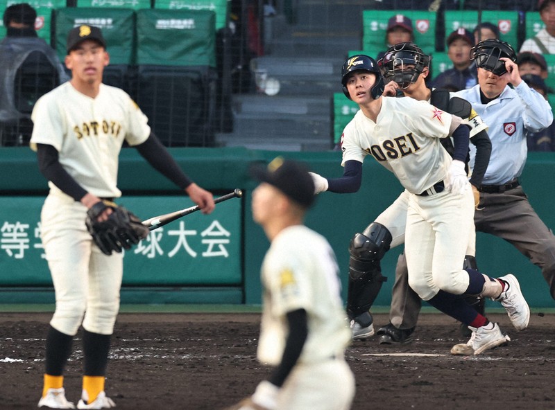 atsu　八戸学院光星高校様グランドコート　旧モデル Lサイズ 崇徳(広島) - 八戸学院光星(青森)｜1回戦 フルマッチ | センバツLIVE