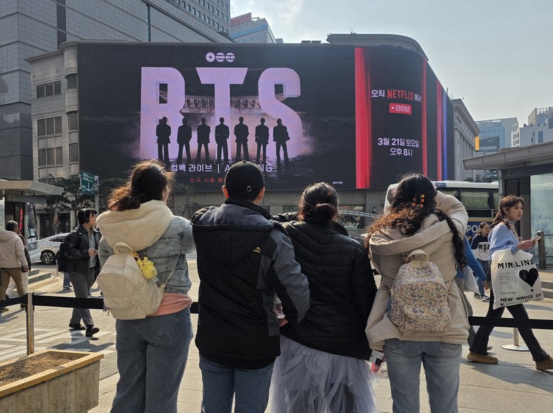 BTSが新アルバム「ARIRANG」発売 兵役経て6年ぶり | 毎日新聞