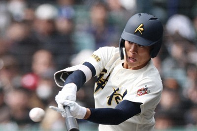 春の選抜出場横浜高校セカンドユニフォーム 横浜（神奈川）｜選抜高校野球2025 春のセンバツ甲子園 | 毎日新聞