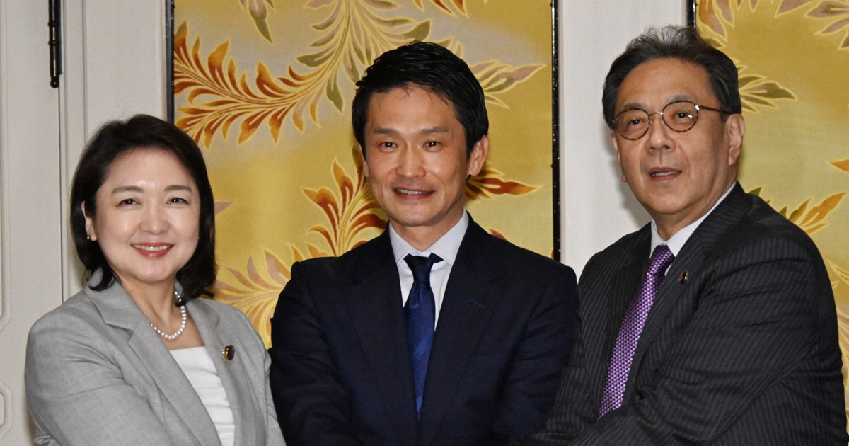 「3党勢力の最大化」　中立公、統一選協力の基本合意案が判明