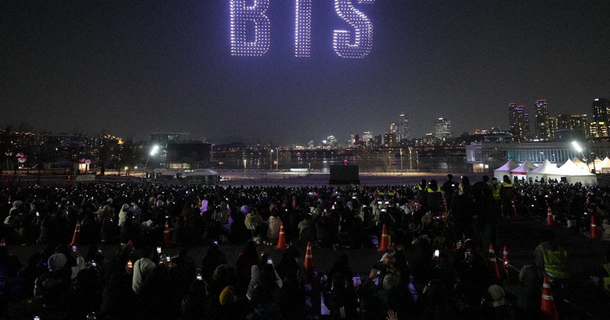 BTS returns with comeback concert in Seoul after four-year hiatus