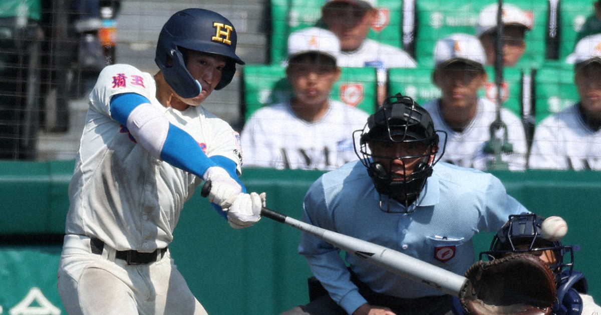 第98回選抜高校野球：センバツ高校野球 花咲徳栄3－2東洋大姫路 花咲