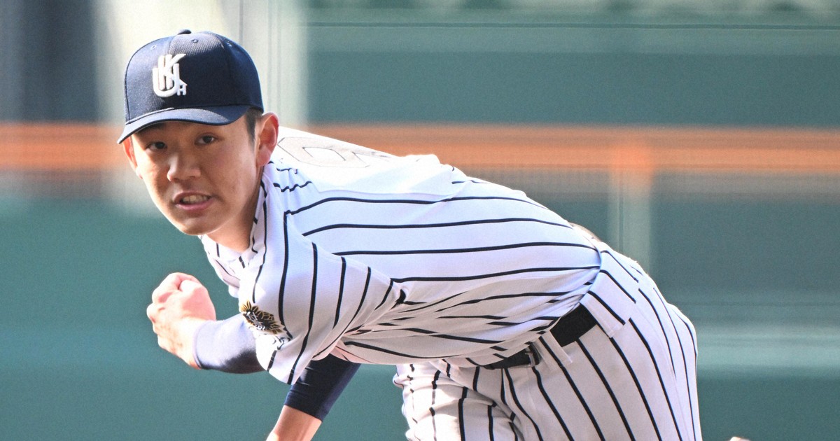 九州国際大付・岩見　自己採点は20点「緊張して…」　センバツ