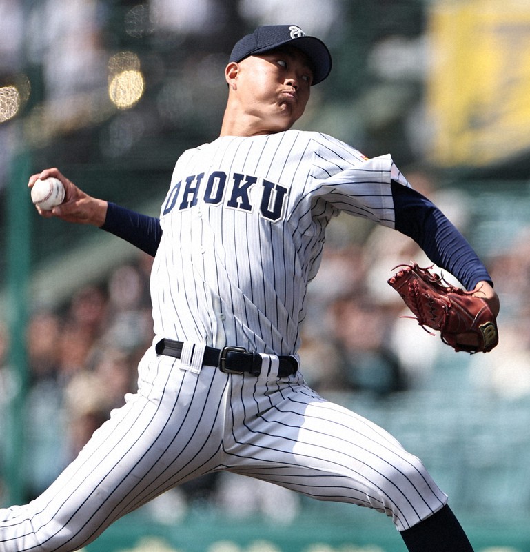 帝京長岡－東北（1回戦）センバツ高校野球2026 [写真特集1/14] | 毎日新聞
