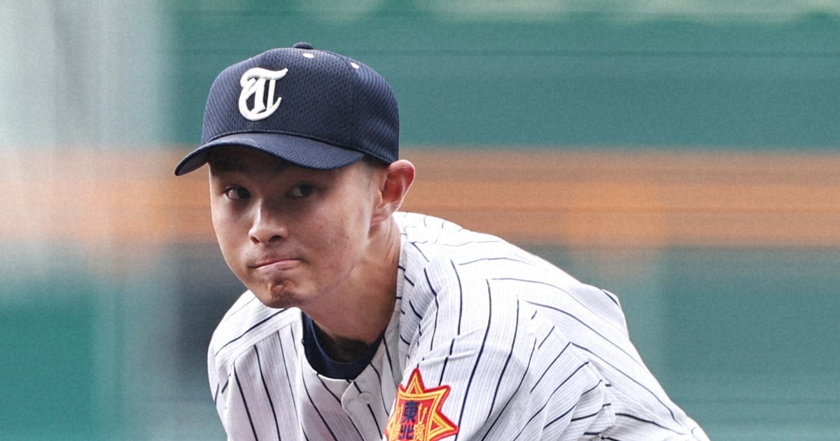 「ワクワクしていた」　東北の先発・金沢が冷静な好投　センバツ