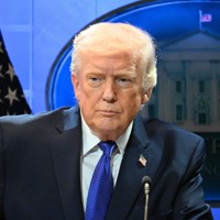 トランプ米大統領＝ワシントンのホワイトハウスで2026年2月20日、松井聡撮影