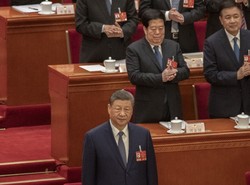 中国の習主席は、トランプ米大統領との首脳会談を中国の超大国としての地位を高める手段と捉えている＝Gilles Sabrié for WSJ
