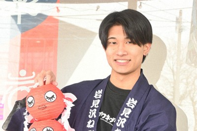 「岩見沢ねぶたプロジェクト」第6代実行委員長の内海虹さん＝北海道岩見沢市で2026年2月25日、和田幸栞撮影