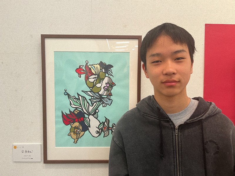 12歳の切り絵クリエーターKENさん 福岡・直方で大規模個展 | 毎日新聞
