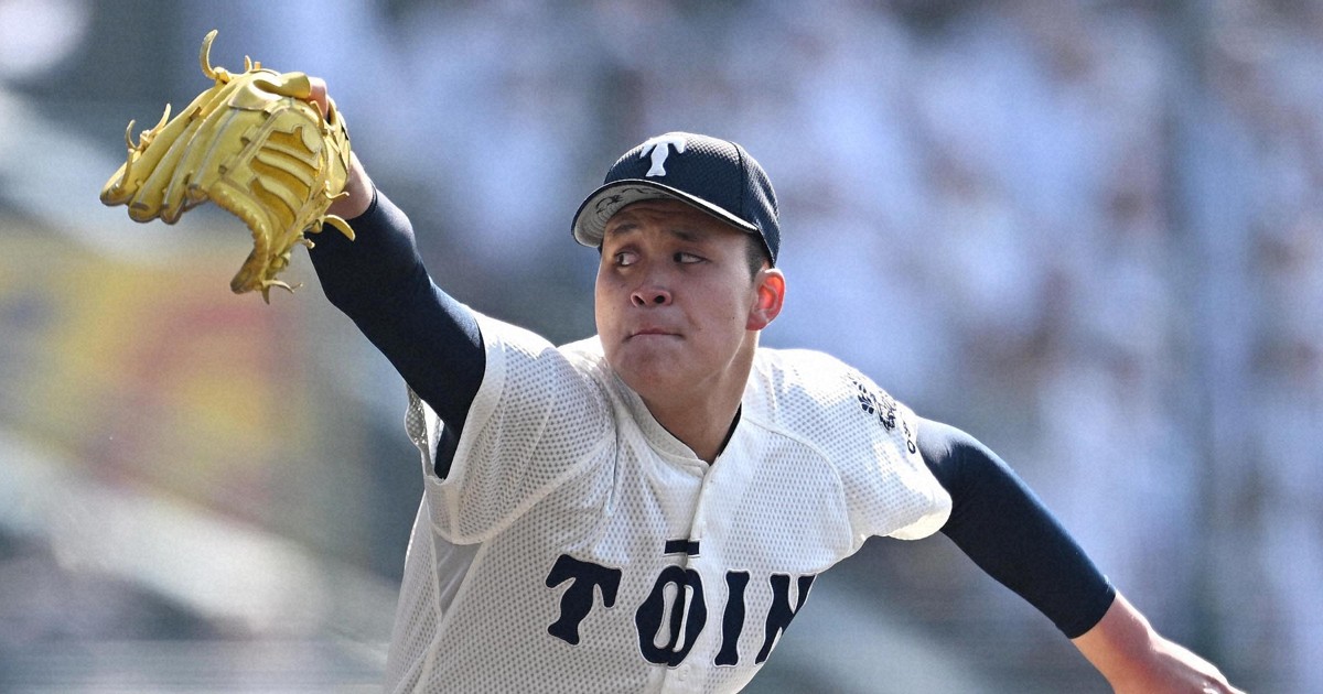 14奪三振完封の大阪桐蔭・川本「甲子園でこんなに」　センバツ