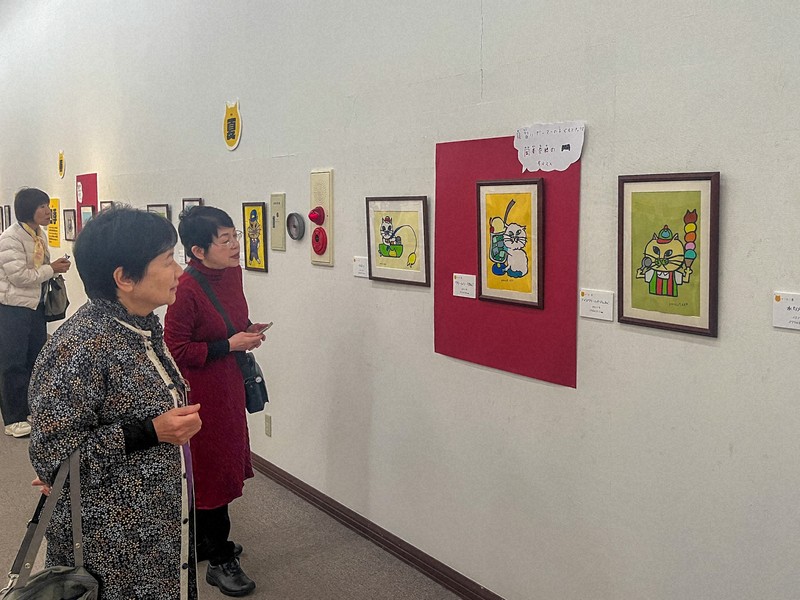12歳の切り絵クリエーターKENさん 福岡・直方で大規模個展 [写真特集1