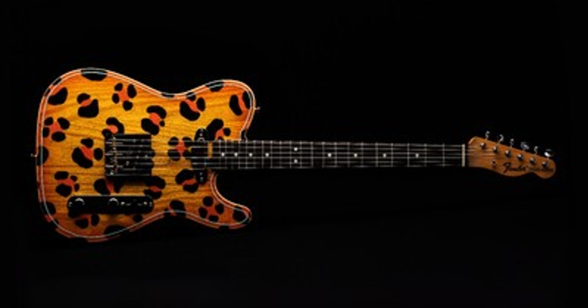 つばめさん専用　ピンタレストアート　本体、その他 プレスリリース：Fender Limited Art Gallery Collection桂川弦モデル