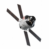 オリオン宇宙船のイメージ＝米航空宇宙局提供
