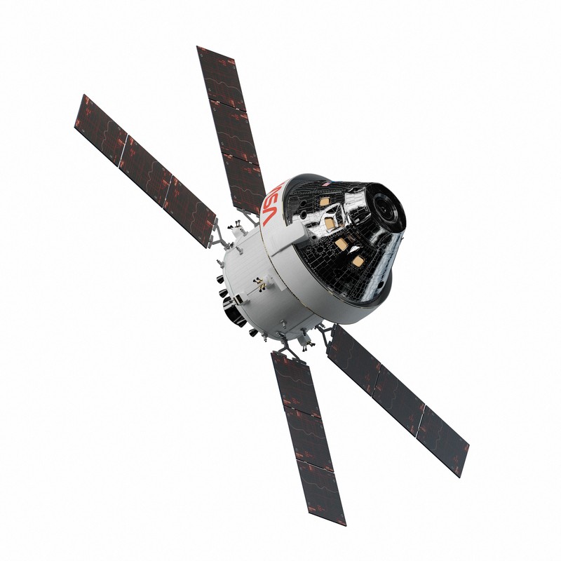 オリオン宇宙船のイメージ＝米航空宇宙局提供