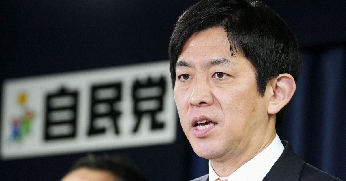 自民・小林政調会長「罰則なしは違和感」　国旗損壊罪法案巡り