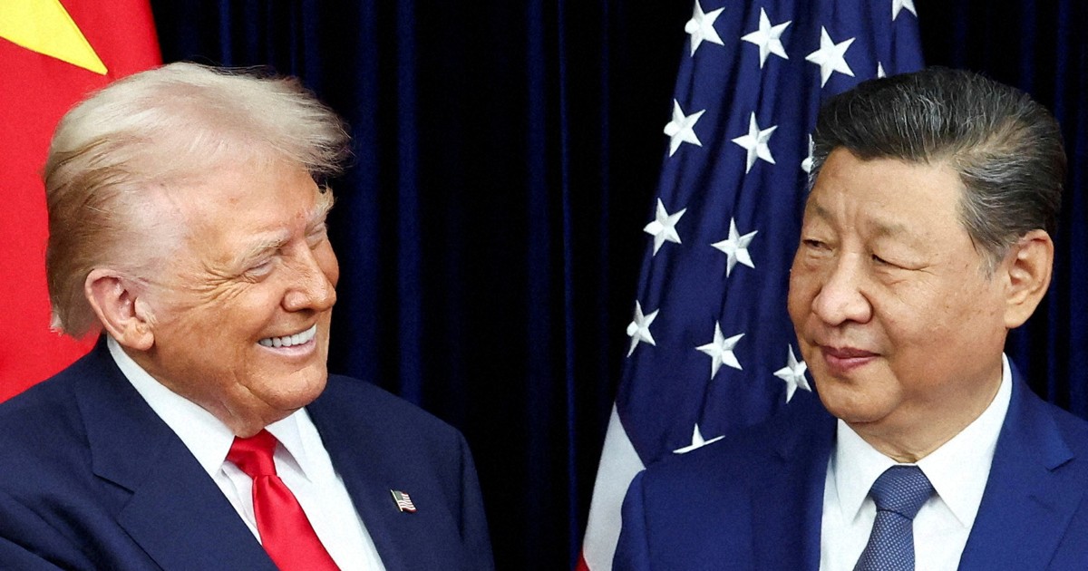 トランプ氏、習氏の訪米は「今年の後半」と投稿　友好ムード演出