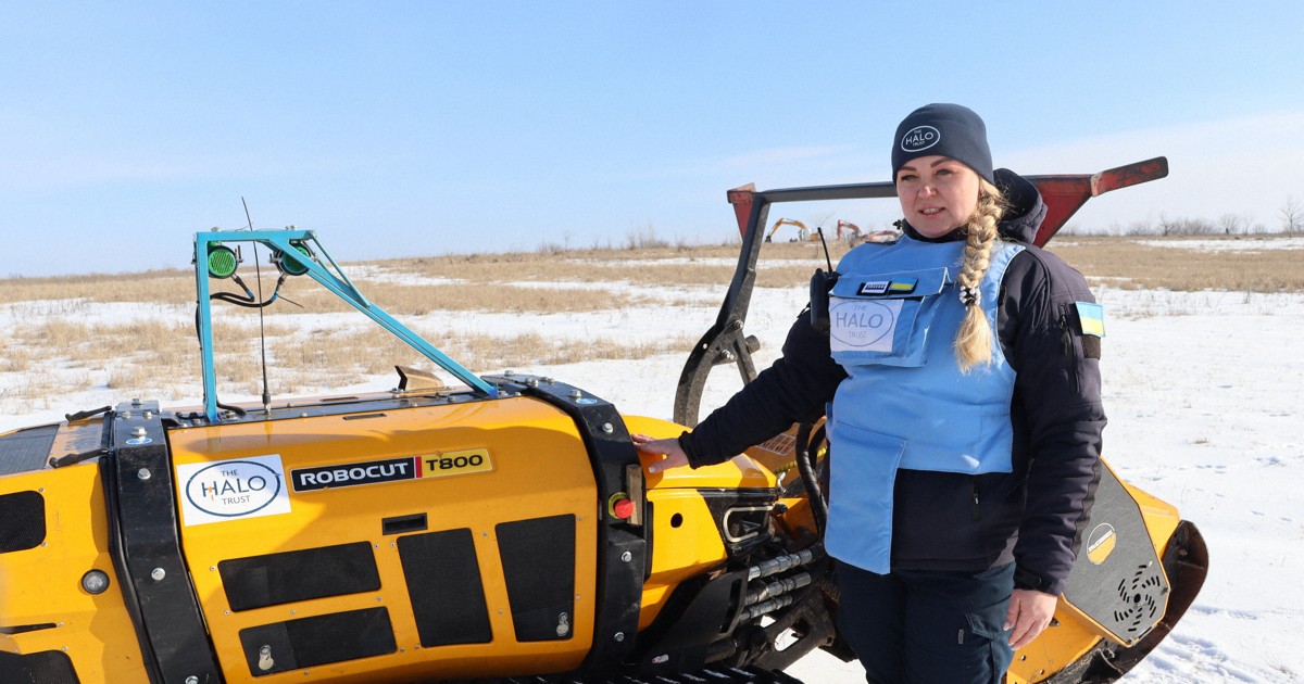 ウクライナ侵攻4年～戦禍に耐える～:テクノロジーに見る希望　危機の軽減加速、地雷除去の最新技術