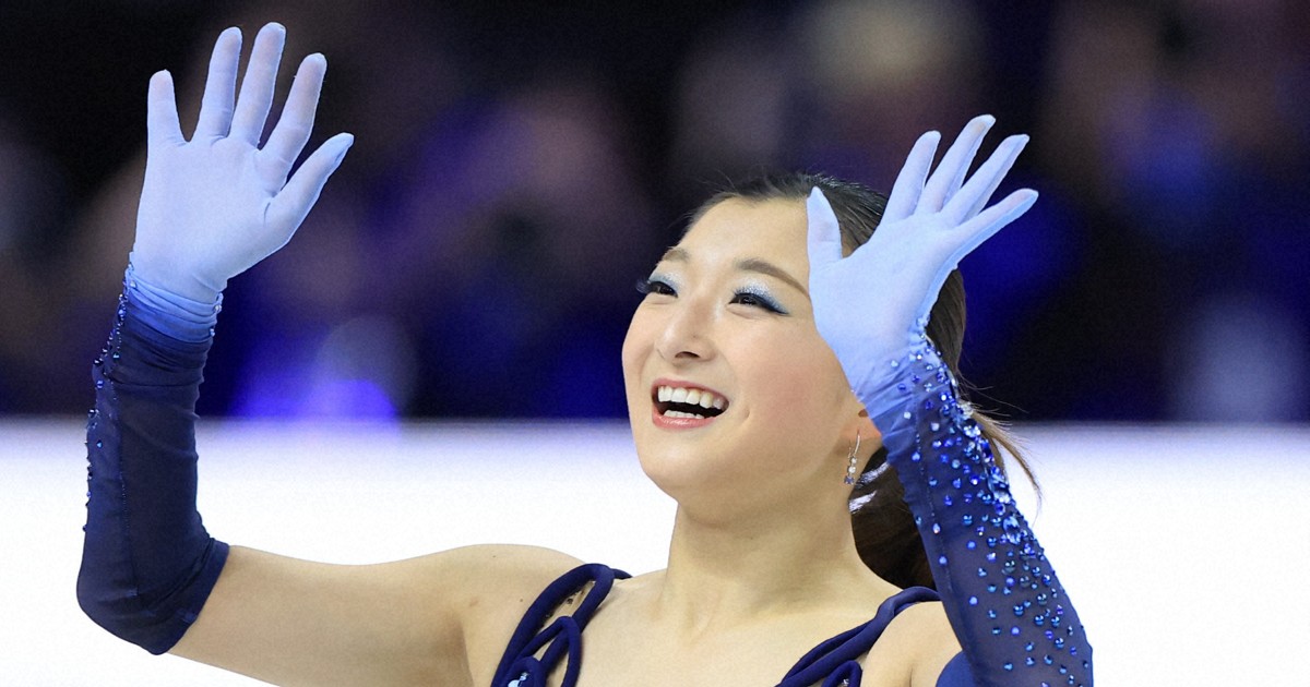 リンクサイド:首位発進の坂本　フリー「どんな演技が見たいですか？」と逆質問