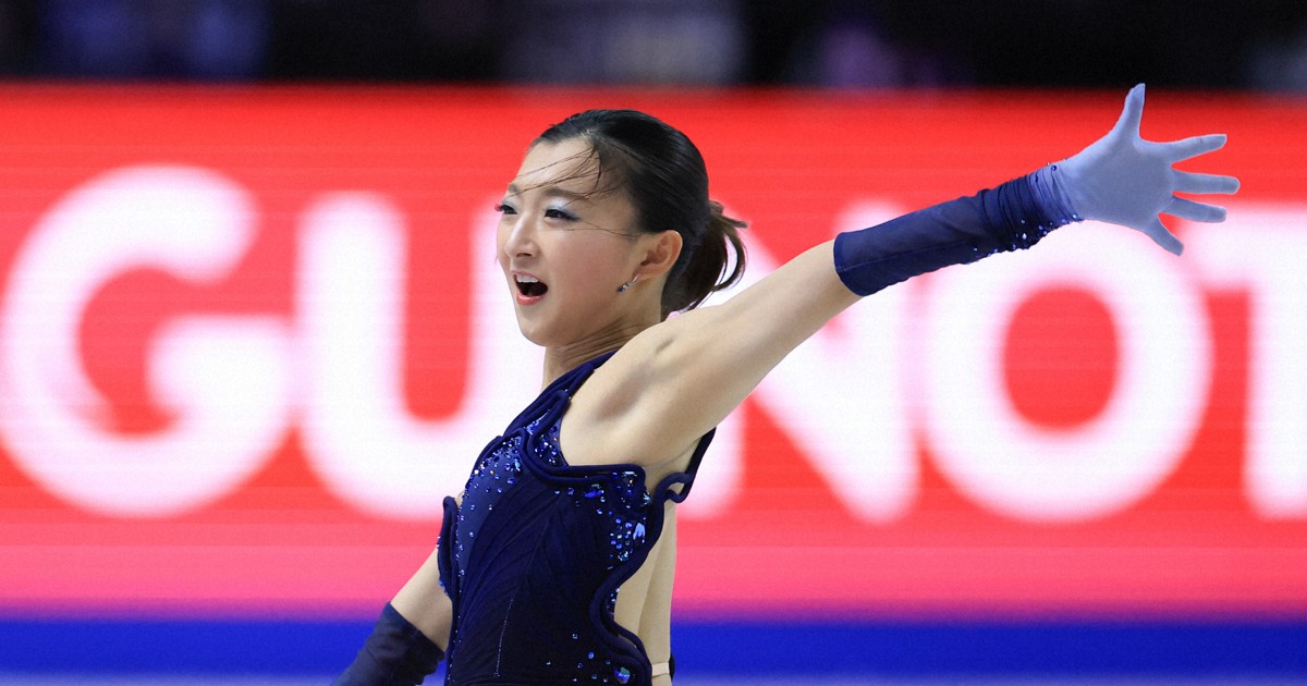 笑顔戻った坂本花織がSP首位　見せた唯一無二のスケーティング