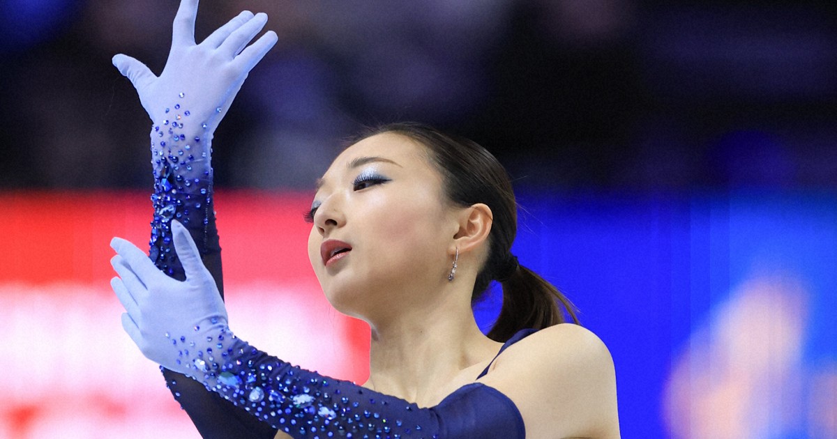 坂本花織が有終の美　最高の「愛の賛歌」で現役生活に幕