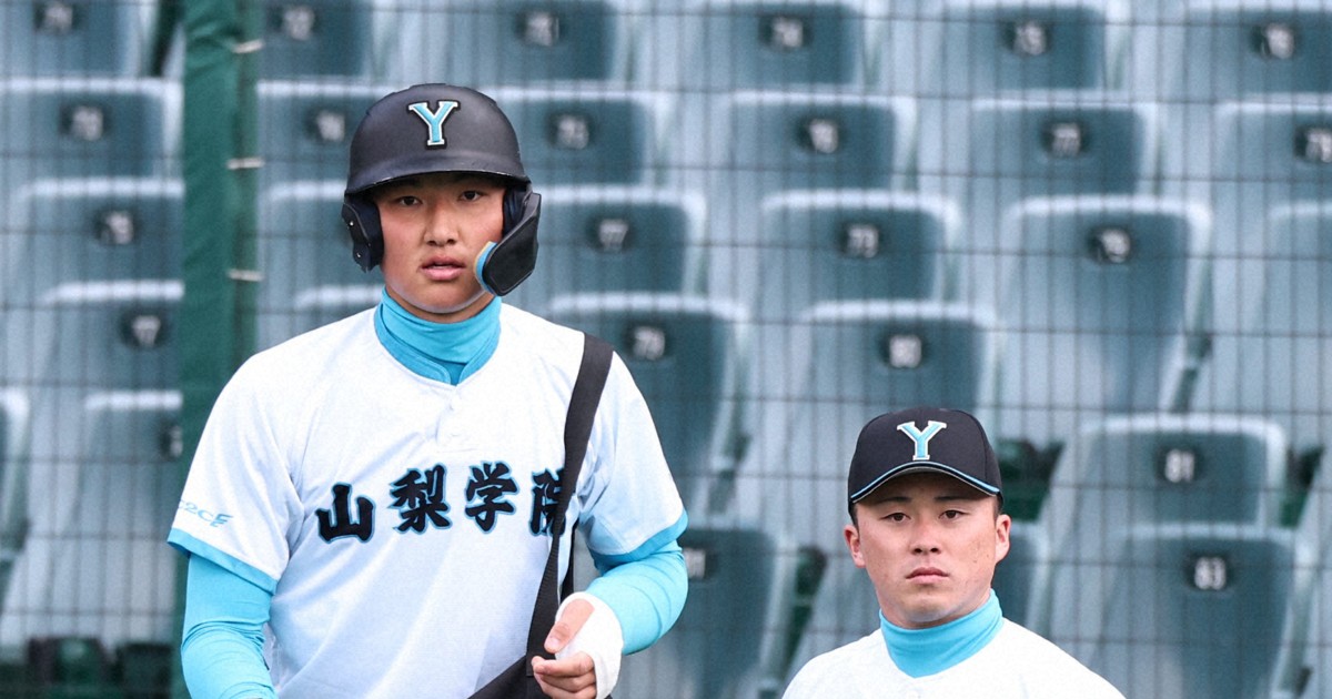 みんなの高校野球:「俺より大人だなと…」　骨折の山梨学院・菰田に父は　センバツ