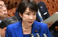 参院予算委員会で日米首脳会談について報告する高市早苗首相＝国会内で2026年3月25日、平田明浩撮影