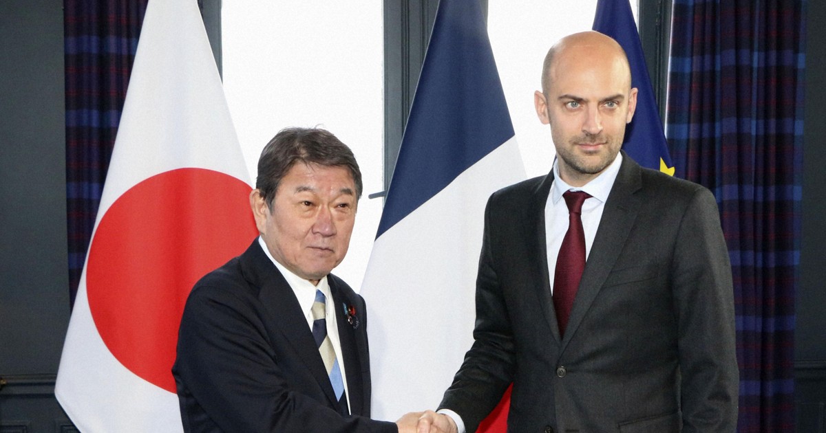 日仏外相、イラン情勢への対応で連携　防衛や経済安保の協力強化