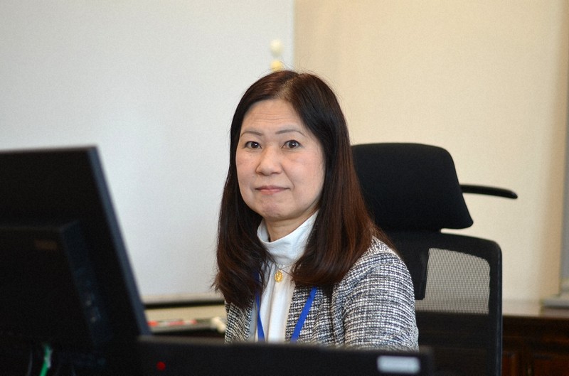 ジェンダーの視点から転勤を研究する京都産業大の藤野敦子教授＝京都市北区で2026年3月5日午後3時54分、藤河匠撮影