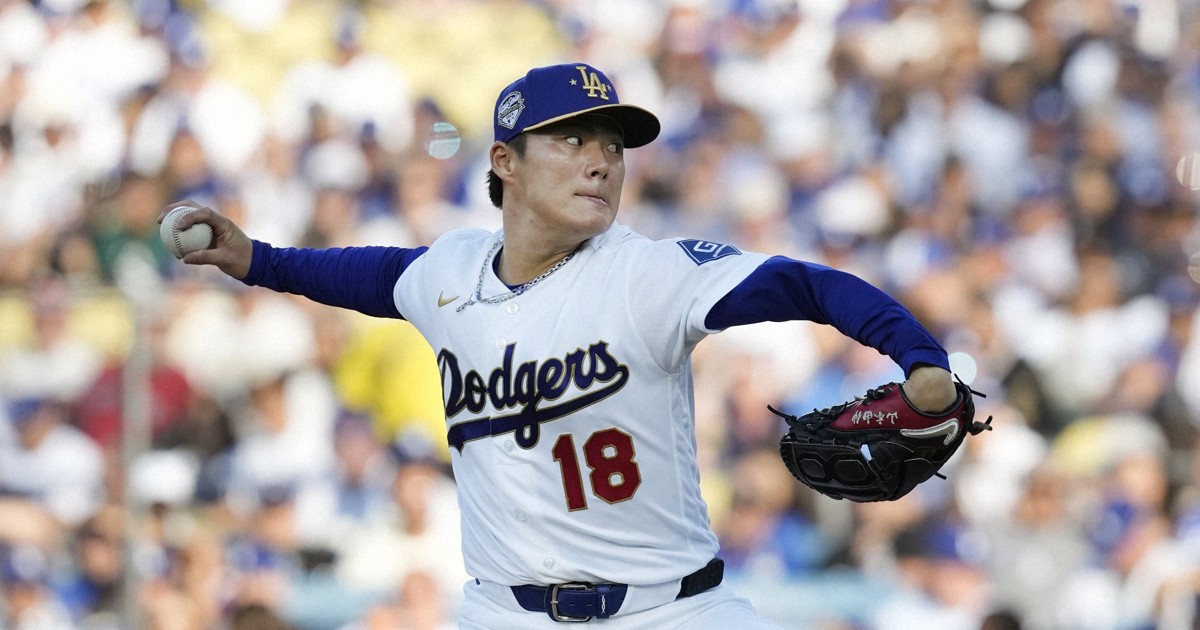 山本由伸、昨季に続き開幕戦で勝利投手　日本選手2人目