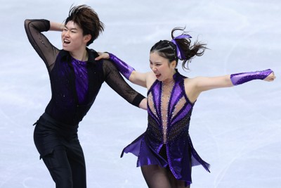 アイスダンス、うたまさは初のフリーへ　世界フィギュア