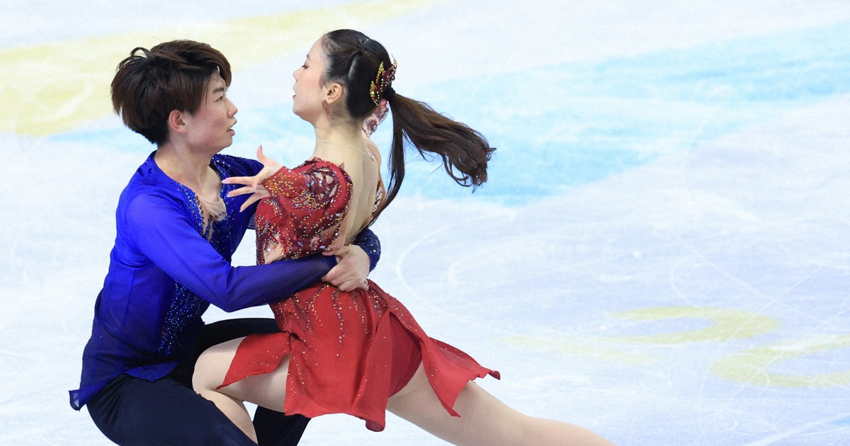 アイスダンス　「うたまさ」は19位　世界フィギュア