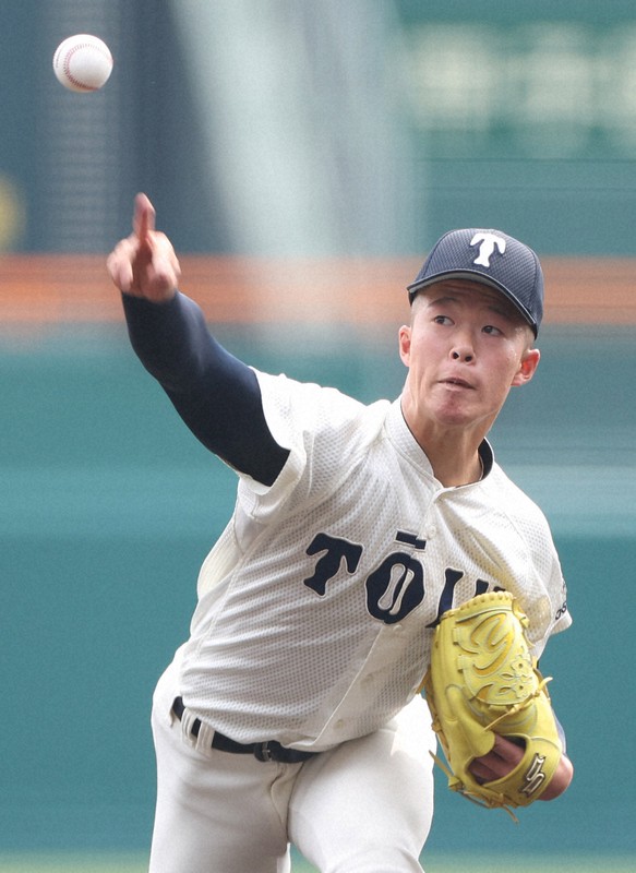 みんなの高校野球：智弁学園・杉本の残り球数は… 迫る投球数制限