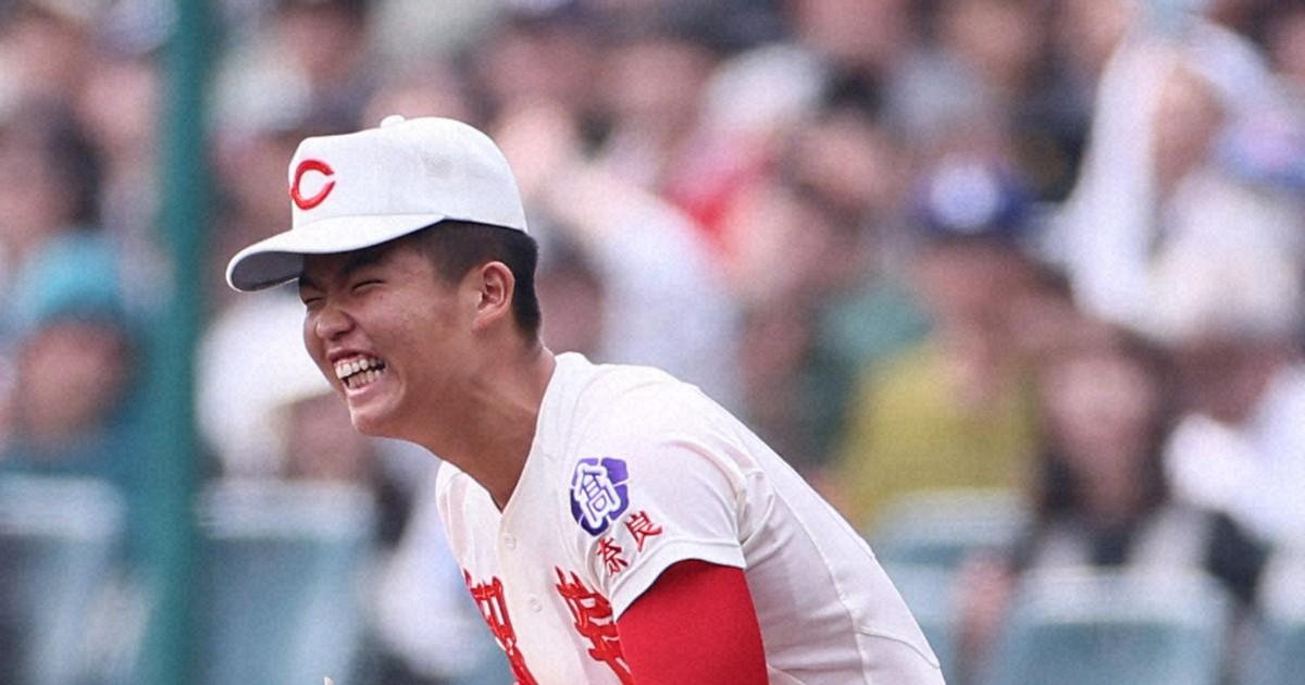 準決勝1失点完投の智弁学園・杉本「エースの意地」　センバツ