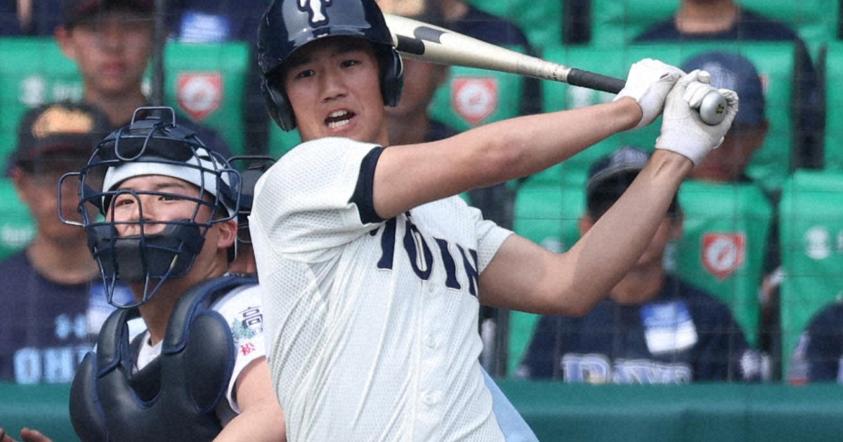 大阪桐蔭の「おかわりジュニア」中村が甲子園初安打　センバツ
