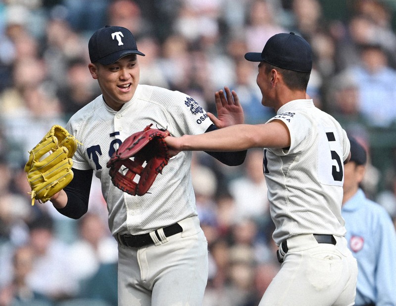 大阪桐蔭－専大松戸（準決勝）センバツ高校野球2026 [写真特集1/45